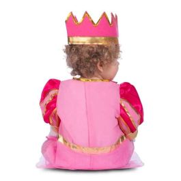 My Other Me Disfraz de Princesa Rosa para Bebé Niña | Vestido para Carnaval y Fiesta Talla 6-12 meses | 100% Poliéster