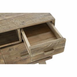 DKD Home Decor Mesa TV Alpino de Pino Natural Acabado Envejecido con 2 Cajones, 4 Puertas y 2 Estantes 180x48x65 cm DKD Home Decor Mesa TV Alpino de Pino Natural Acabado Envejecido con 2 Cajones, 4 Puertas y 2 Estantes 180x48x65 cm
