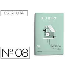 Rubio Cuaderno Caligrafía nº 08 15x213x155 mm Precio: 11.78999952. SKU: B1JMKV4EBC