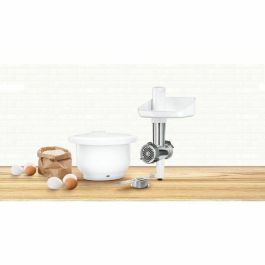 Bosch MUZS2BS Kit de accesorios de repostería para robot de cocina MUM Serie 2, con picadora de carne y bol de plástico extra.