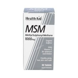 HEALTH AID Msm Metilsulfonilmetano 1000Mg 90 Comprimidos Precio: 28.5000001. SKU: B1FVPPFLQT