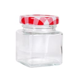 Mediterraneo Tarrito Vidrio Multiusos 60 cc 4.4 cm (ancho) x 5.5 cm (alto) x 4.4 cm (largo) (72 Unidades)