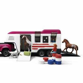 Schleich 42705 Figura de Camioneta y Remolque Ecuestre Horse Club Series