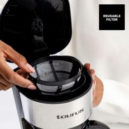 Cafetera de Goteo Taurus VERONA 6 INOX Negro 6 Tazas
