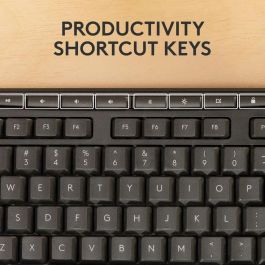 Teclado y Ratón Logitech 920-012077 Gris Grafito Inglés EEUU Qwerty US Teclado y Ratón Logitech 920-012077 Gris Grafito Inglés EEUU Qwerty US