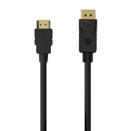 AISENS - CABLE CONVERSOR DISPLAYPORT A HDMI, DP/M-HDMI/M, NEGRO, 0.5M Precio: 5.89000049. SKU: B1F67DDT9C