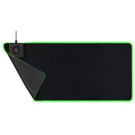Deltaco Gaming GAM-092 Alfombrilla RGB con Cargador Inalámbrico para Ratón, Neopreno, Negro, 900x400mm