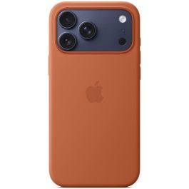 Apple iPhone 17 Pro Max - Funda de silicona con MagSafe - Terracota MGFQ4ZMA