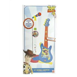 Guitarra y microfono de pie toy story con amplificador (altura regulable) Guitarra y microfono de pie toy story con amplificador (altura regulable)