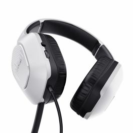 Trust Gaming GXT 415 Zirox Auriculares Gaming Micrófono Plegable Jack 3.5mm Unidades 50mm PS5 PC Multiplataforma Blancos