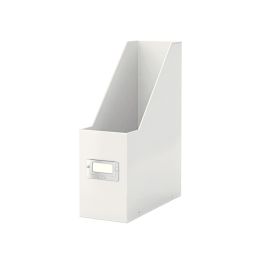 Revistero Leitz Click & Store Con Portaetiquetas Color Blanco 103x170x235 mm 2 unidades