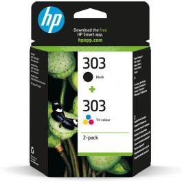 HP 303 2-pack Black/Tri-color Original Ink Cartridges HP 303 2-pack Black/Tri-color Original Ink Cartridges