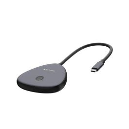 Verbatim WDA-02 Adaptador Inalámbrico USB-C con Hub, Transmisión Inalámbrica 4K para Pantallas y Conexión USB-A Precio: 159.50000022. SKU: B19LYZLVYA