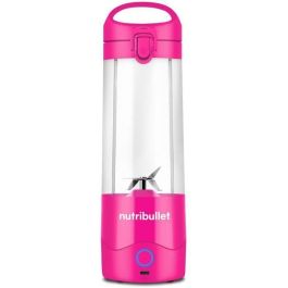 Nutribullet NBP003MA Licuadora Portátil Compacta 70W, 0.475L, Color Rosa, Incluye 1 Botella para Batidos y Smoothies Saludables Nutribullet NBP003MA Licuadora Portátil Compacta 70W, 0.475L, Color Rosa, Incluye 1 Botella para Batidos y Smoothies Saludables