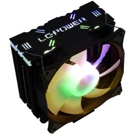 LC-Power LC-CC-120-ARGB-PRO Enfriador CPU 12cm ARGB para Intel 1700/1150/1151/1156/1366 y AMD (58 CFM, 180W TDP)