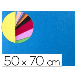 Liderpapel Goma Eva 50x70cm 60g/m2 Espesor 2mm Textura Toalla Azul Precio: 25.69000005. SKU: B1DP363VSP