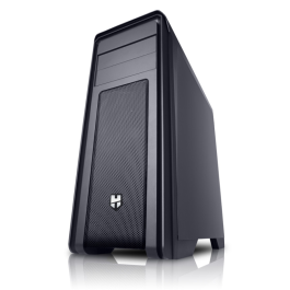 NOX Hummer ZX Semitorre Negro con Ventana Acrílica y Controlador de Ventiladores Precio: 61.68999991. SKU: B1JA2JMWTH