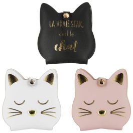 The Concept Factory Juego de Manicura Gato con Estuche Incluye Cortaúñas, Pinzas, Arregla-cutículas y Tijeras