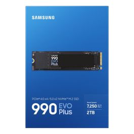 Samsung MZ-V9S2T0 SSD 2TB 990 EVO Plus NVMe PCIe 4.0 M.2 2280 Velocidad Lectura 7150 MB/s