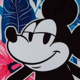 Disney Mickey Mouse Bolsa de Playa Soleil Blossom Multicolor con Cremallera, 30L Disney Mickey Mouse Bolsa de Playa Soleil Blossom Multicolor con Cremallera, 30L