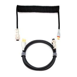 Phoenix technologies Kioru Cable Aviador en Espiral para Teclado Mecánico Tipo C - Estilo Profesional y Minimalista