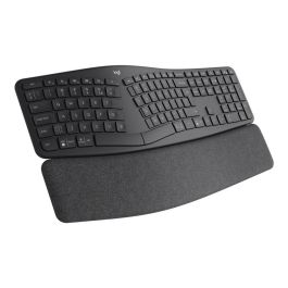 Logitech Teclado Ergo K860 Inalámbrico Ergonómico con Reposamuñecas para Escritura Natural y Cómoda