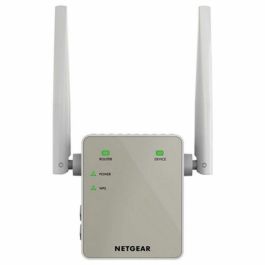Netgear EX6120-100FRS Repetidor WiFi AC1200 Doble Banda | Extensor de Cobertura | Amplificador de Señal | Función Punto de Acceso | Fácil Instalación Precio: 73.50000042. SKU: S55068685