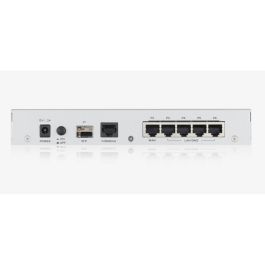 Zyxel USG FLEX 100 ZYWALL Firewall Nebula - 4xLAN 1Gbit/s + 1xWAN 1Gbit/s, IPSec/SSL/TLS, Rendimiento 0.9 Gbit/s