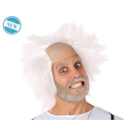 Peluca Científico Loco Blanca 110 gr - Ideal para disfraces de genios chiflados y ciencia ficción Precio: 4.79000038. SKU: B1DDVPGGSS