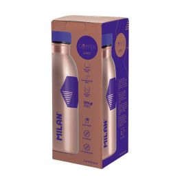Botella isotérmica de acero inoxidable serie copper, lila 354 ml Botella isotérmica de acero inoxidable serie copper, lila 354 ml