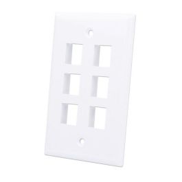 Noname 6 WAY PANEL FOR KEYSTONE WALL MOUNT BOX Precio: 10.50000006. SKU: B1DCSP76RR