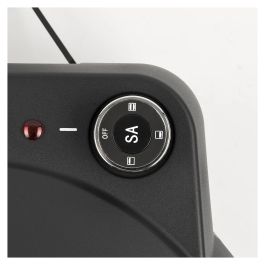 Ferrari Horno de Pizza con Piedra, 28 cm, 420 °C, 1200 W, Negro y Plata - Modelo G10199