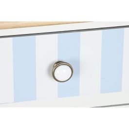 Buffet Mediterraneo DKD Home Decor Blanco Azul Celeste 45 x 90 x 140 cm Buffet Mediterraneo DKD Home Decor Blanco Azul Celeste 45 x 90 x 140 cm
