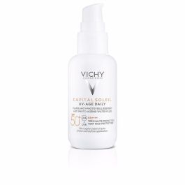 Vichy CAPITAL SOLEIL UV-AGE WATER FLUID Fotoprotector Antifotoenvejecimiento SPF50+ 40 ml Precio: 24.95000035. SKU: S0581659