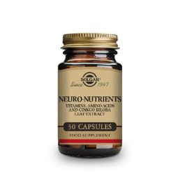 SOLGAR Neuro Nutrients 30 Vegicaps | Vitaminas, Aminoácidos y Ginkgo Biloba para Función Cerebral Normal Precio: 21.89. SKU: B194E96CWV