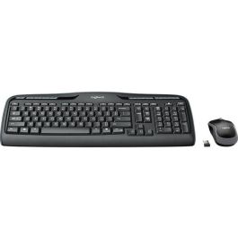 Logitech MK330 Combo Inalámbrico de Teclado y Ratón con 11 Teclas Multimedia, 4 Teclas F Programables, Teclas Silenciosas y Receptor USB