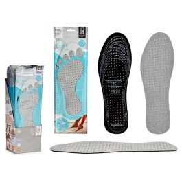 Plantillas Extra Fresh Arte Regal 11.5x0.5x36 cm, Gris/Negro (48 Unidades) Precio: 42.69000032. SKU: B17SWEJLBJ