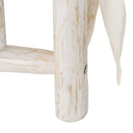 Cama Balinesa Blanco Rozado 200 X 150 X 200 cm