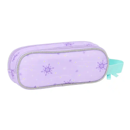 Portatodo Doble Frozen Spirit Lila 21 x 8 x 6 cm