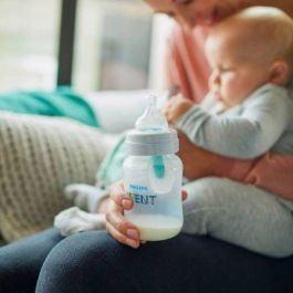 SET DE BIBERONES ANTICOLICOS PHILIPS AVENT SCD808 - SISTEMA AIRFREE - 2*BIBERON 125ML - 2*BIBERON 260ML - 1*CHUPETE ORTODONTICO