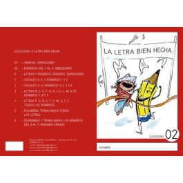 Cuaderno Rebost (Cas.) La Letra Bien Hecha Mayusculas Nº 02 (Set de 5) Precio: 7.7900004. SKU: B12WZYBBLB