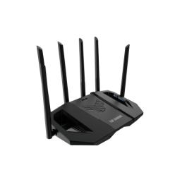 ASUS TUF Gaming BE6500 (TUF-BE6500) router inalámbrico 2.5 Gigabit Ethernet Doble banda (2,4 GHz / 5 GHz) Negro ASUS TUF Gaming BE6500 (TUF-BE6500) router inalámbrico 2.5 Gigabit Ethernet Doble banda (2,4 GHz / 5 GHz) Negro