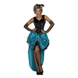 Disfraz señorita saloon azul talla m-l Disfraz señorita saloon azul talla m-l Precio: 27.98999951. SKU: S8604916