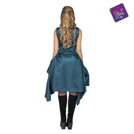 Disfraz chica saloon azul talla m-l Disfraz chica saloon azul talla m-l