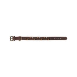 Collar para Perro Trixie Rustic Marrón oscuro S-M
