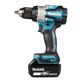 Makita DDF489Z Destornillador Eléctrico Sin Escobillas, 18V, 73 Nm, Mango de Pistola, Ideal para Acero y Madera