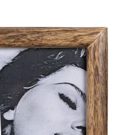 Portafotos Natural Madera de Mango 12 X 2,50 X 17 cm