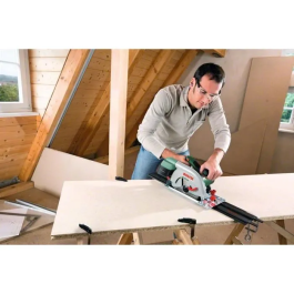 Bosch Sierra Circular PKS66AF 1600W con Riel Guía