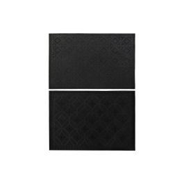 Felpudo Terraza Y Jardin DKD Home Decor Negro 40 x 0.3 x 60 cm (2 Unidades) Precio: 7.79000057. SKU: B1C3B4MEVY
