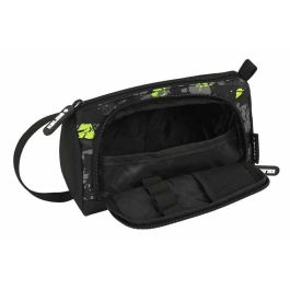 Estuche Escolar Kelme Jungle Negro Gris Lima 20 x 11 x 8.5 cm Estuche Escolar Kelme Jungle Negro Gris Lima 20 x 11 x 8.5 cm